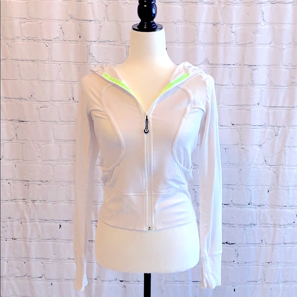 White Lululemon Sweatshirt Hoodie
